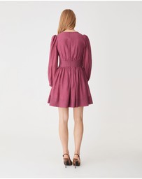 Forcast - Paloma V-Neck Mini Dress