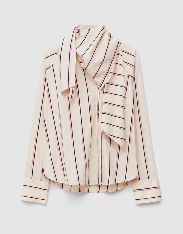 & Other Stories - Scarf-Detail Shirt
