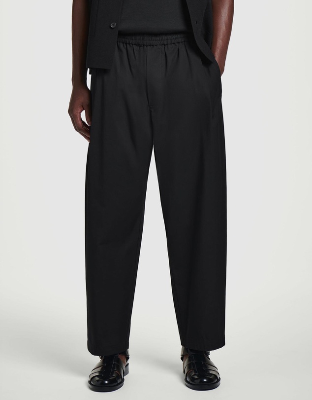 COS - Cropped Elasticated Relaxed Wide-Leg Trousers