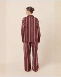 Gingerlilly - Chloe Cotton Striped PJ Set