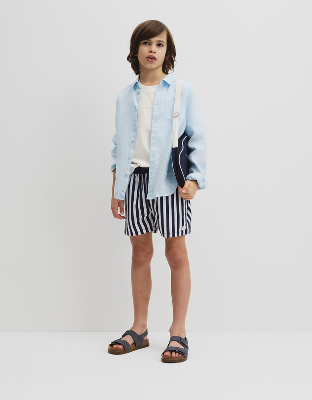 Country Road - Teen Stripe Board Short