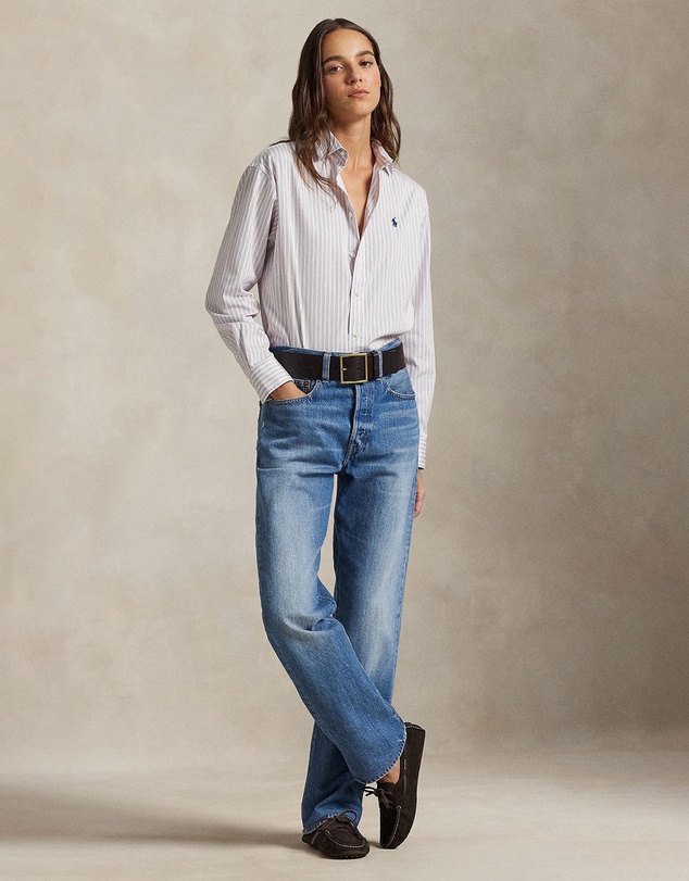 Polo Ralph Lauren - Relaxed Fit Striped Cotton Shirt - The ICONIC Exclusive
