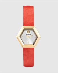 Philipp Plein - LA JUNGLE DE PLEIN 28mm Gold-Tone Analogue
