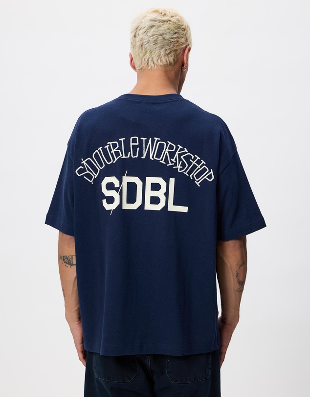 S Double - Team Heavyweight Pocket T-Shirt