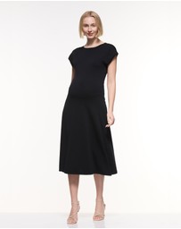 Soon Maternity - Grace Cap Sleeve Dress