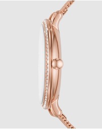 Fossil - Jacqueline Rose Gold Tone Analogue Watch