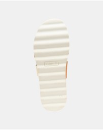 Vionic - Brandie Flatform Slide - Marmalade Metallic
