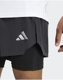 adidas Performance - Adi365 Running CLIMACOOL+ 2-In-1 Shorts Mens