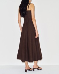Reformation - Sabine Linen Dress