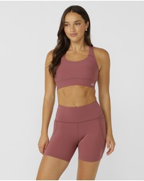 Lorna Jane - Amy No Chafe Phone Pocket 14cm Bike Shorts