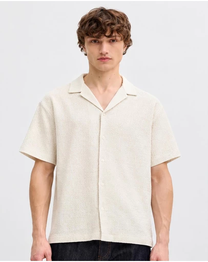 Jack & Jones - JorMontauk Crochet Shirt SS