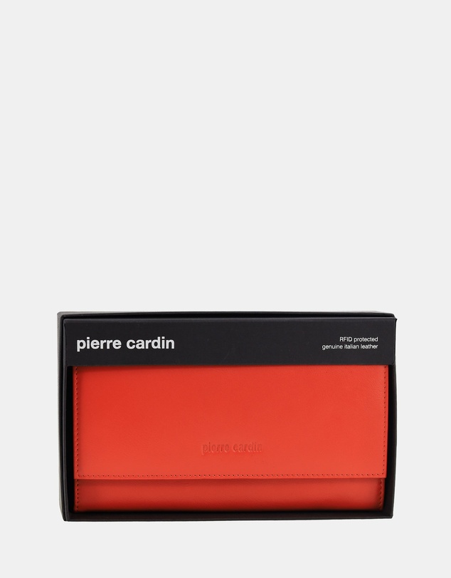 Pierre Cardin - Pierre Cardin Rustic Leather Ladies Wallet