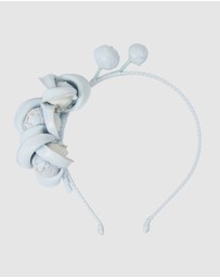 Max Alexander - Leather Flowers Headband