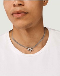 Diesel - Chain Necklace Silver Tone Necklace
