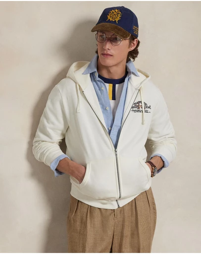 Polo Ralph Lauren - Polo Sportsman Fleece Full-Zip Hoodie - ICONIC EXCLUSIVE