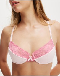 Cotton On Body - Sabrina Lace Lightly Lined Bra