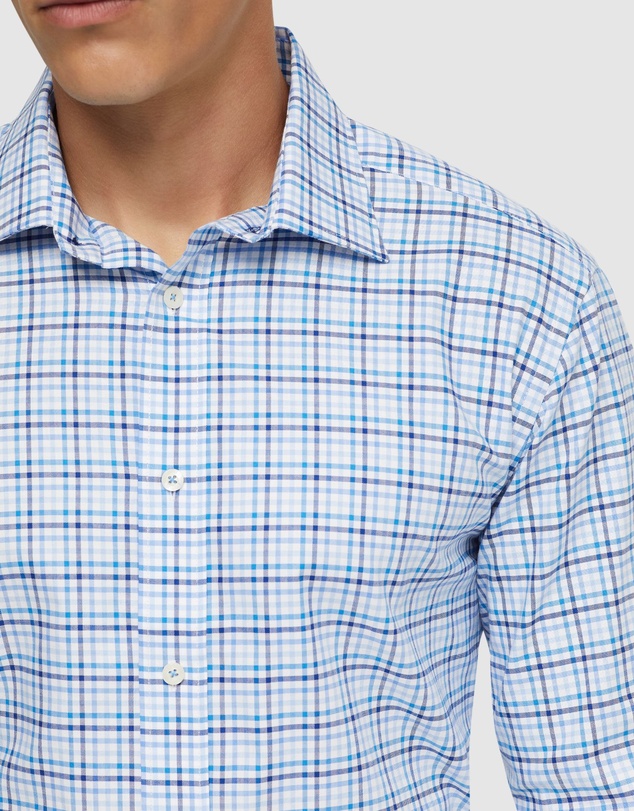 Oxford - Islington Cotton Small Check Shirt