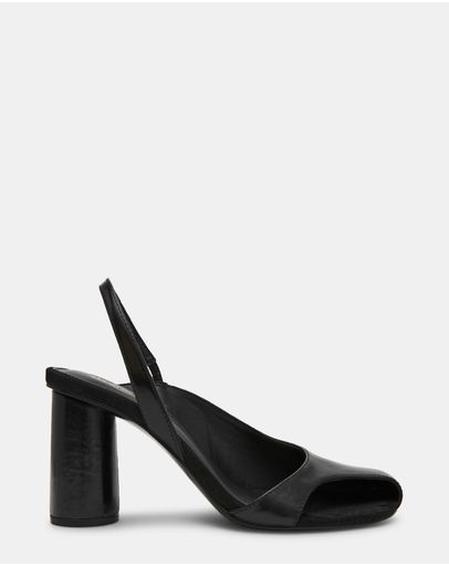 JANINE BLACK LEATHER