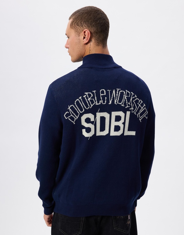 S Double - Team Knit Quarter Zip