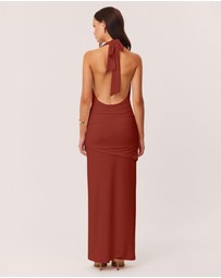 SNDYS - Anita Cowl Drape Maxi Dress
