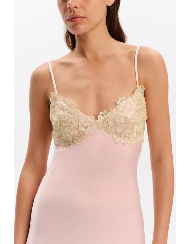 Bardot - Elisan Lace Satin Maxi Dress