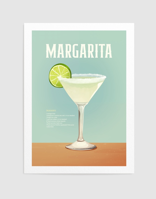 Olive et Oriel - Margarita by Andreas Magnusson Art Print