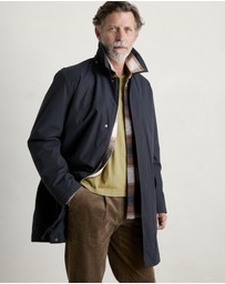 Seasalt - Seasalt Cornwall Navy Stone Wave Coat