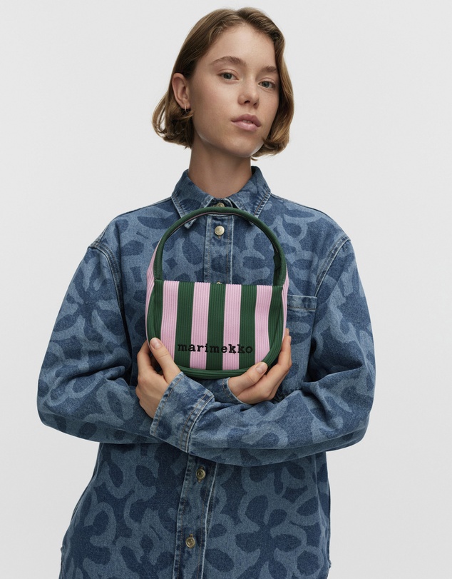 Marimekko - Knitted Mini Handbag Merirosvo Shoulder bag