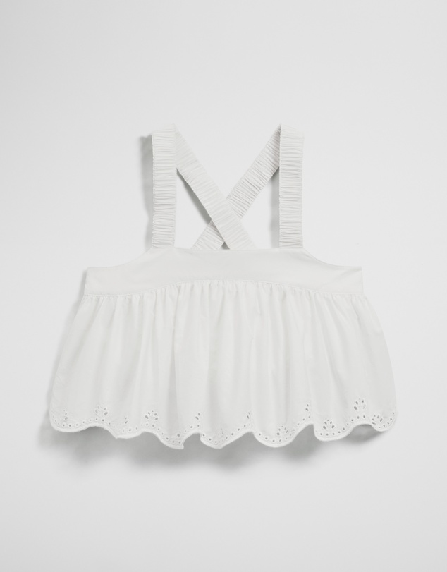 Country Road - Teen Sleeveless Cutwork Cami Top