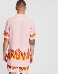 B.Cools - Holiday Camp-Collar Shirt