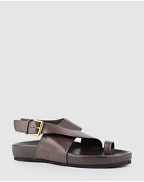Edward Meller - TAMRYN Crossover Sandal with Toe Thong