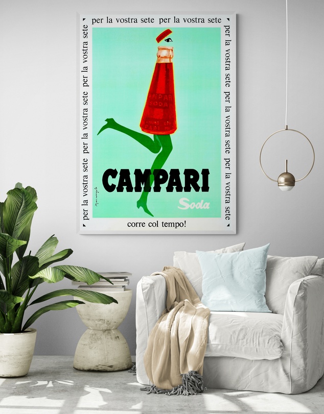 Inka Arthouse - Campari Vintage Art Print