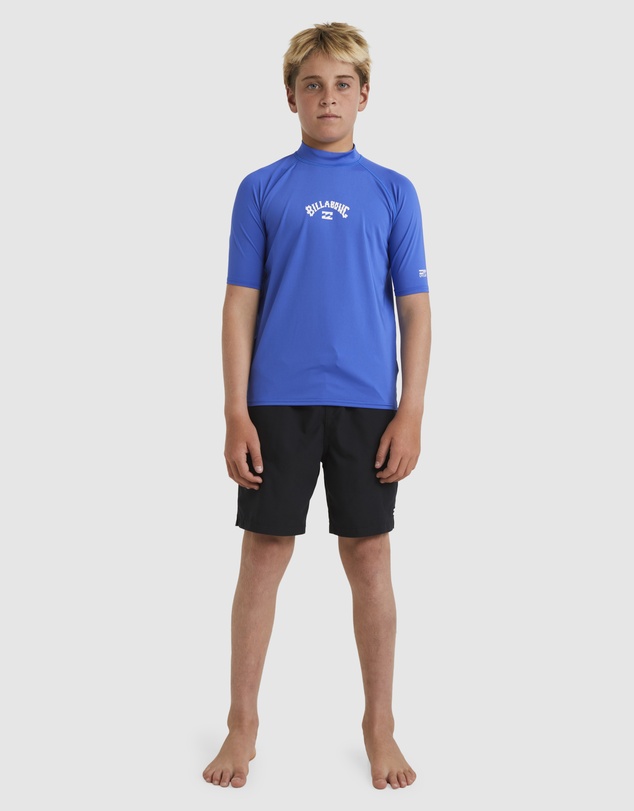 Billabong - Boys 8 to 16 All Day Arch Rash Vest
