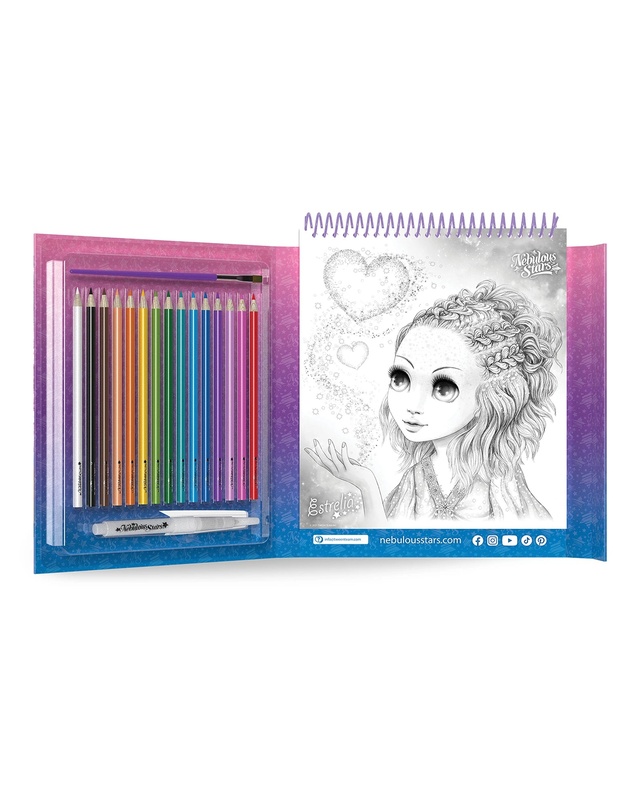 Nebulous Stars - Watercoloring Book Set
