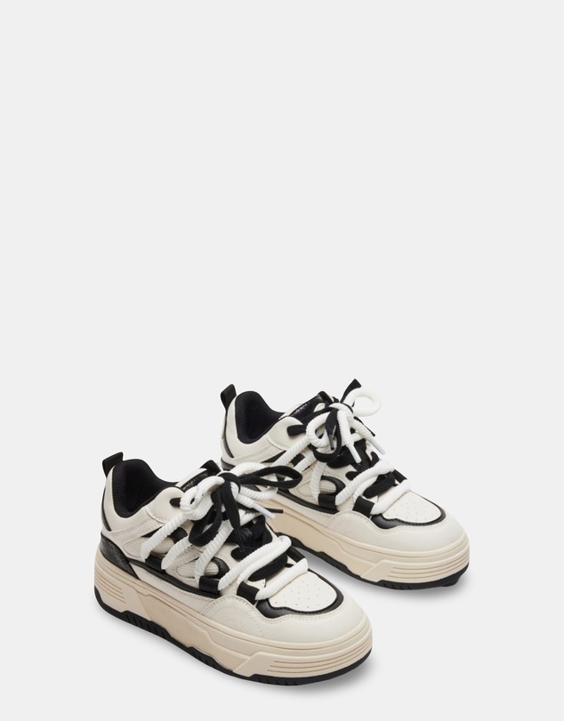 Steve Madden - Boomer Black Multi Sneakers