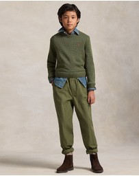 Polo Ralph Lauren - Cotton Crewneck Sweater - ICONIC EXCLUSIVE - Teens