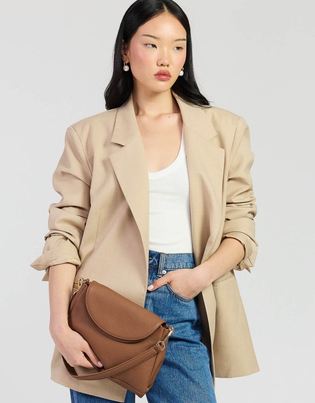 SABEN - Beckett Shoulder Bag Tan Luxe