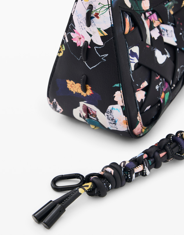 Desigual - Small braided collage bag