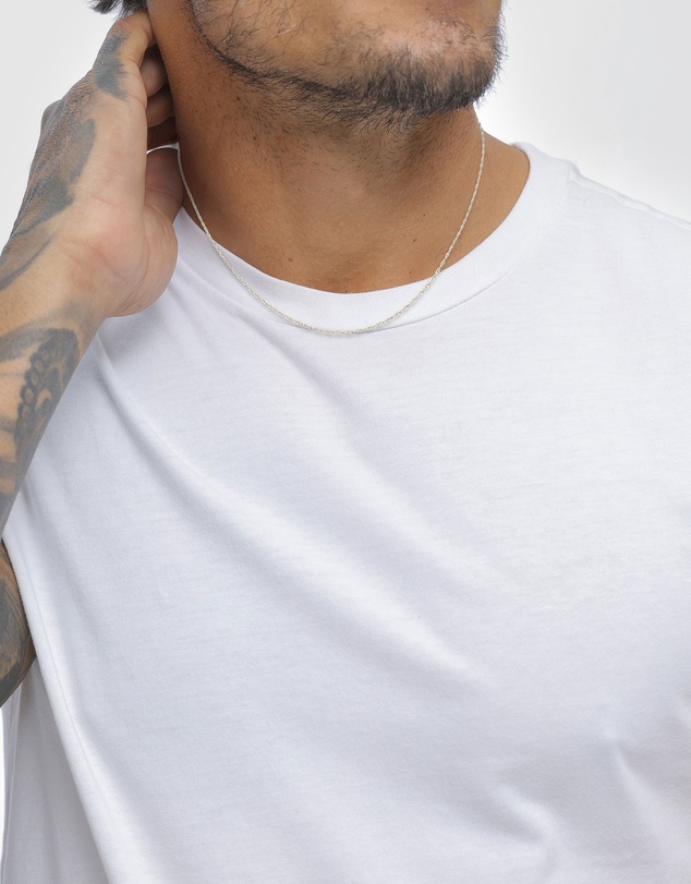 Kuzzoi - ICONIC EXCLUSIVE - Twisted Helix Chain Necklace in 925 Sterling Silver