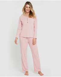 Bamboo Body - Long Sleeve Henley Top