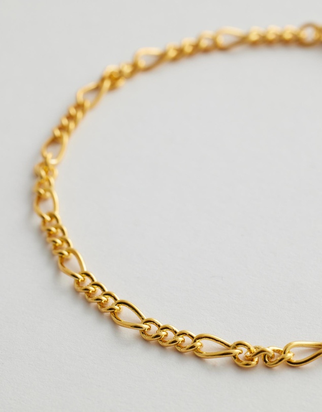 SAINT VALENTINE - Figaro Chain Bracelet - Gold