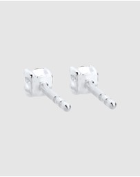 Elli Jewelry - Earrings 925 Silver Classic with Crystals