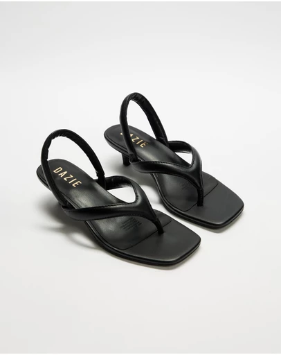Dazie - Frankie Kitten Heel Thongs