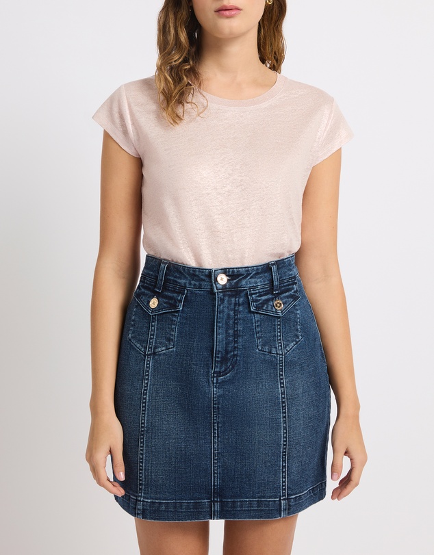 Marcs - As Love Glows Foil Linen Tee