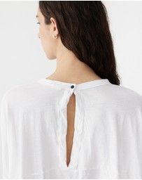 Bassike - Circle Long Sleeve T-Shirt