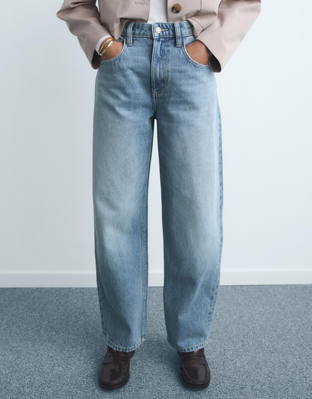 M.N.G - High-Rise Balloon Jeans
