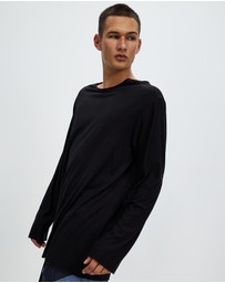 Surrounded By Ghosts - The Stannite Relaxed Cotton Long Sleeve T-Shirt