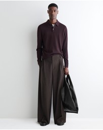 COS - Slim Merino Wool Polo Shirt