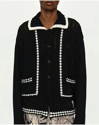 Andersson Bell - New Fantasia Collar Cardigan - Unisex