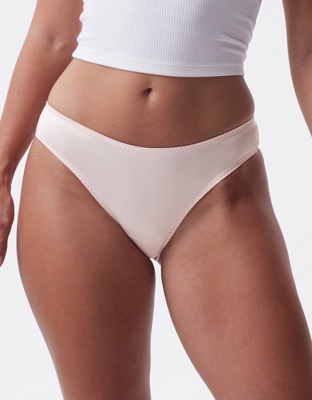 Bras N Things - Terri Brazilian Knicker - Oatmeal